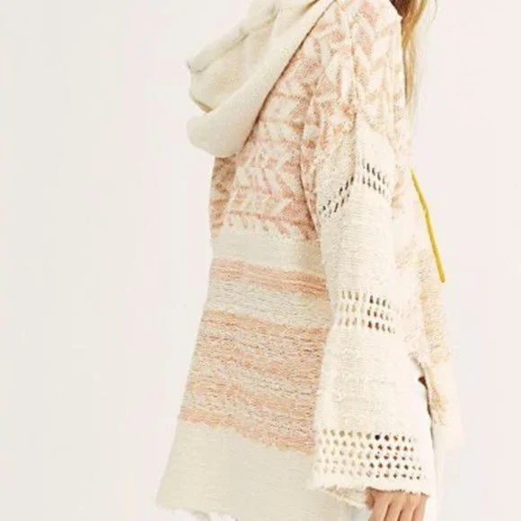 Free People Coastline Hoodie Med NWT - Picture 7 of 8